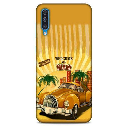 Retro (18) Desen Telefon Kılıfları Renkli Samsung Galaxy A50 Kılıf