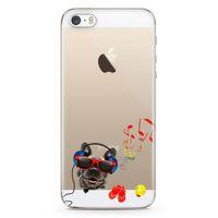 Apple iPhone 5s Kılıf Entel Köpek Arka Kapak Koruma Desenli Full Koruyucu