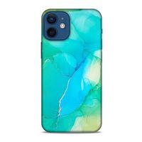 Apple iPhone 12 Mini Uyumlu Kılıf Yeşil Delisi (3) Kapak Çay yeşil
