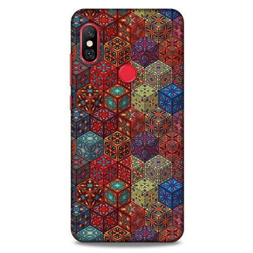 Ethnic Culture (46) Xiaomi Redmi Note 6 Pro Kılıf Silikon Kapak Desenli