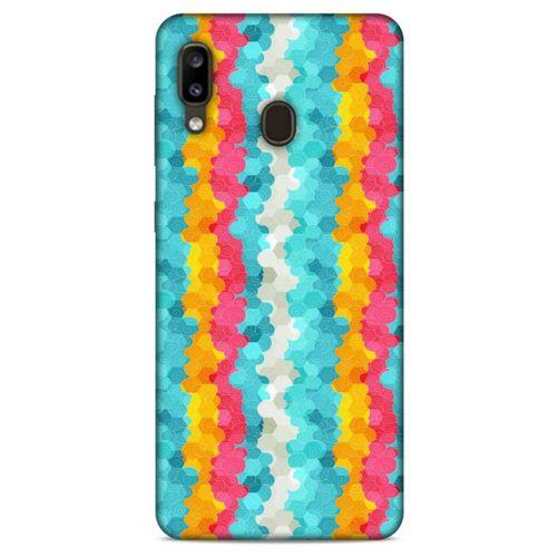 Geometrix 51 Samsung Galaxy A20 Kılıf Silikon Kapak