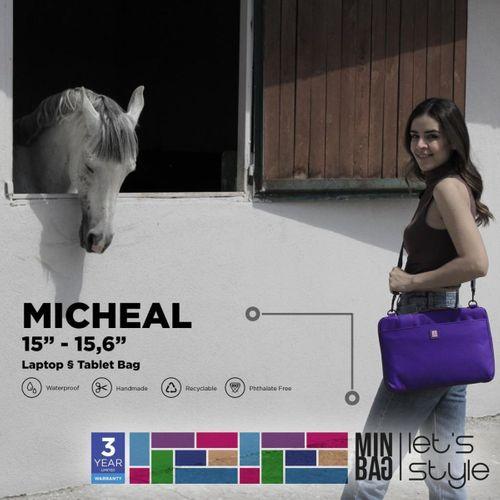 Minbag Micheal 15" Laptop Çantası Krem