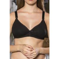 Siyah Anne İçin Konforlu Emzirme Sütyeni,pamuklutelsiz,süngersiz, Mom Bra