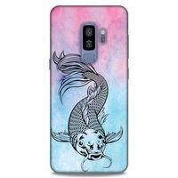 Lopard Samsung Galaxy S9 Plus Uyumlu Kılıf Tattoo's (31) TPU Kılıf Balık Dövmesi