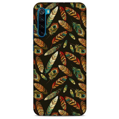 Xiaomi Redmi Note 8T Kılıf Desenli Özel Seri Tüyler (9) Kılıf