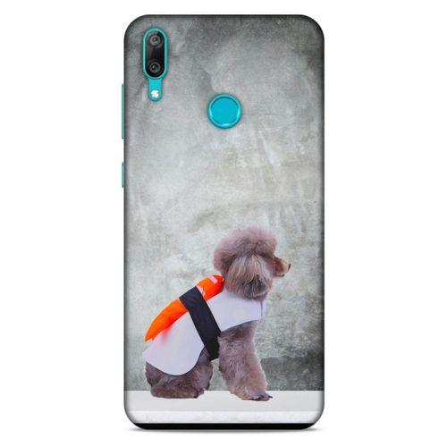 Huawei Y7 Prime 2019 Kılıf Köpek Kıyafetleri (39) Liquid Crystal Kılıf China Sushi Yağmurluk
