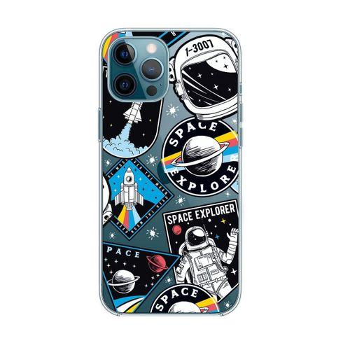 iPhone 12 Space Premium Şeffaf Silikon Kılıf