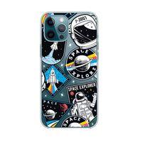 iPhone 12 Space Premium Şeffaf Silikon Kılıf