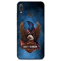Huawei Y9 2019 Uyumlu Kılıf Motorsiklet (2) Kabı Harley Davidson