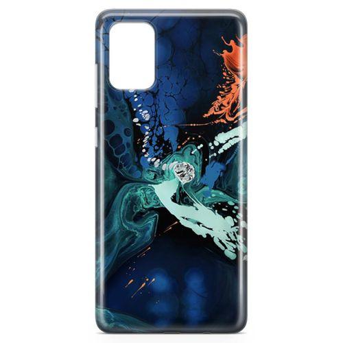 Samsung Galaxy A71 Kılıf Hayal Damlaları Arka Kapak Koruma Desenli Full Koruyucu