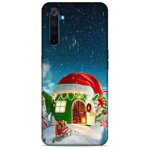 Oppo Realme 6 Pro Kılıf Snowix (2) Kabı Yeşil Kırmızı