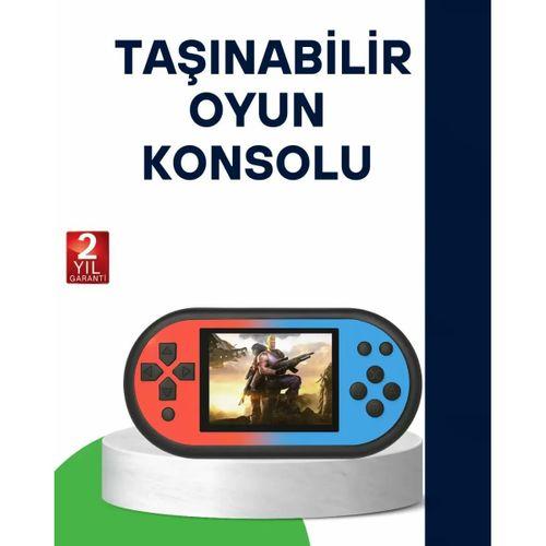 520 Oyunlu Taşınabilir Oyun Konsolu Hd Ekranlı Retro Eğlence