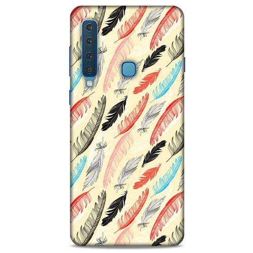 Samsung Galaxy A9 2018 Kılıf Desenli Özel Seri Tüyler (48) Bumper Kılıf