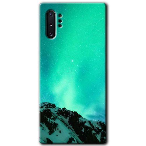 Potkal Hediye Fabrikası Samsung Galaxy Note 10 Plus Kılıf HD Desen Baskılı Arka Kapak - Aurora