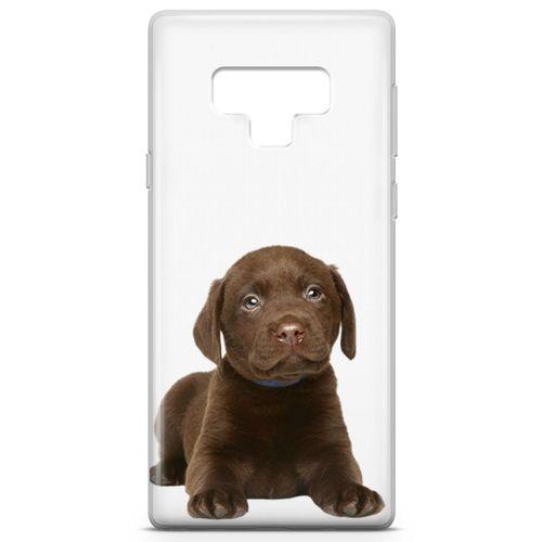 Samsung Galaxy Note 9 Kılıf Yavru Labrador Arka Kapak Koruma Desenli Full Koruyucu
