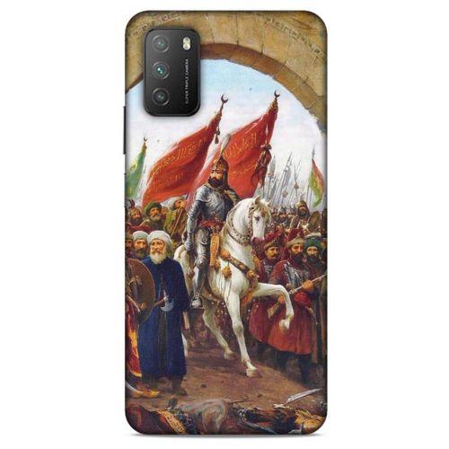 Xiaomi Poco M3 Uyumlu Kılıf Ottoman (40) Fit Silikon Kılıf İstanbul'un Fethi