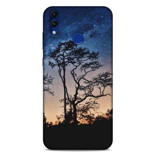 Lopard Huawei Honor 8C Uyumlu Kılıf Gece'S (23) Ultra Koruma Kılıfı Mavi
