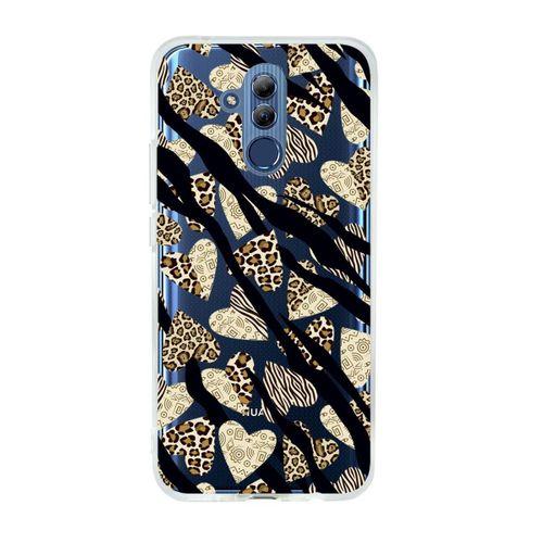 Huawei Mate 20 Lite Love Animals Premium Şeffaf Silikon Kılıf