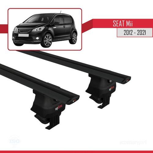 Seat Mii 2012-2021 Arası ile uyumlu ACE-4 Ara Atkı Tavan Barı SİYAH