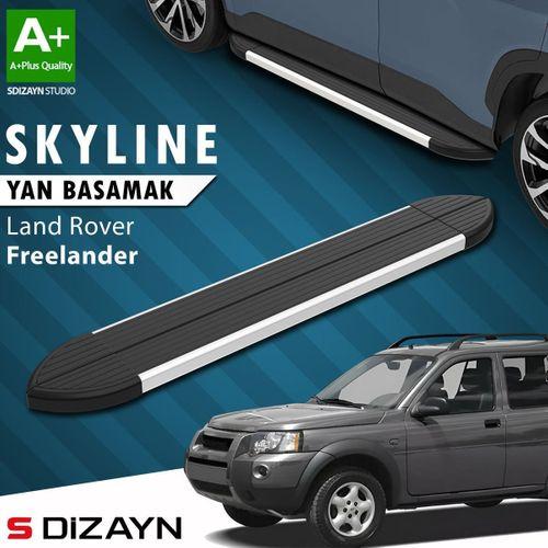 S-Dizayn Land Rover Freelander Skyline Aluminyum Yan Basamak 163 Cm 1998-2006 A+ Kalite