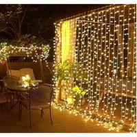 Perde Led  Sarı Işık 3 X 3