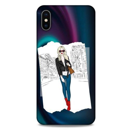 Sokak Modası 68 Apple iPhone XS Max Kılıf Desenli Silikon