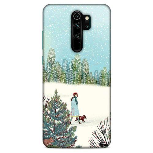 Xiaomi Redmi Note 8 Pro Kılıf Snowix (44) Tough Armor Kılıf Beyaz Açık Mavi