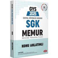 2025 SGK Memur Konu Anlatımlı Data Yayınları
