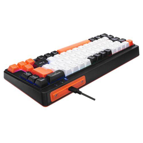 ACER eMachines, EAK810, Siyah, USB Kablolu, Rainbow Backlight, Membran Renkli Tuşlar, Türkçe Q, 68 Tuşlu, Gaming Klavye