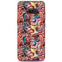 Samsung Galaxy S8 Plus Kılıf Pastel Renkler (34) Slim Armor Kılıf Karışık Renkli