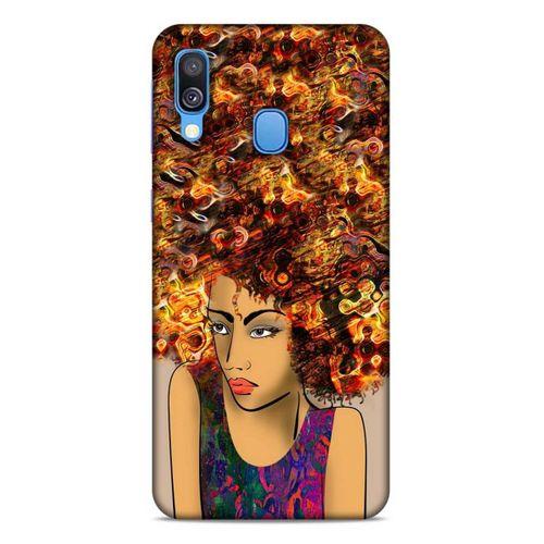 Lopard Samsung Galaxy A40 Uyumlu Kılıf Sürreal Yüzler ♀ (15) Antişok Kılıf Baskılı