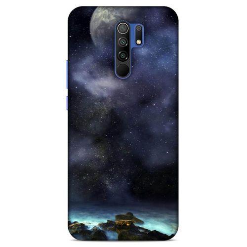 Lopard Xiaomi Redmi 9 Uyumlu Kılıf Gece'S (15) Antişok Kılıf Ay Işığında