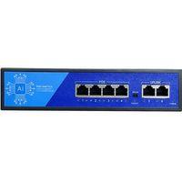 EZCOOL EZ-04PSE 4PORT 4FE+2FE 65W MEGABİT POE SWİTCH