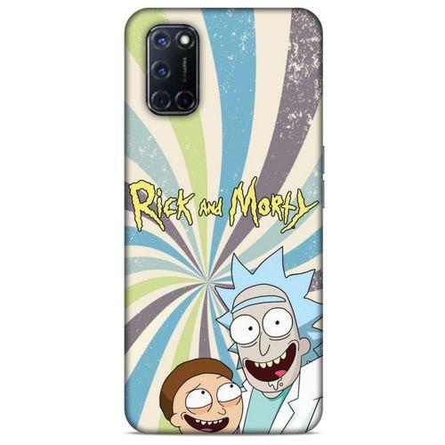 Oppo A52 Uyumlu Kılıf Rick And Morty (3) Kapak President Morty