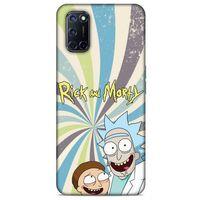 Oppo A52 Uyumlu Kılıf Rick And Morty (3) Kapak President Morty