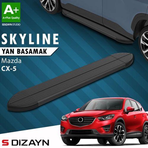 S-Dizayn Mazda CX-5 Skyline Siyah Yan Basamak 183 Cm 2012-2016 A+ Kalite