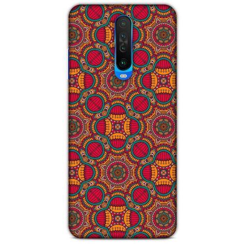 Ethnic Culture (35) Xiaomi Redmi K30 Kılıf Silikon Kapak Desenli