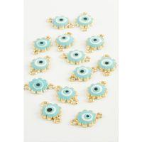 Çiçek Çift Kulplu Mineli Bileklik ve Kolye Ucu Aparatı 1 Adet