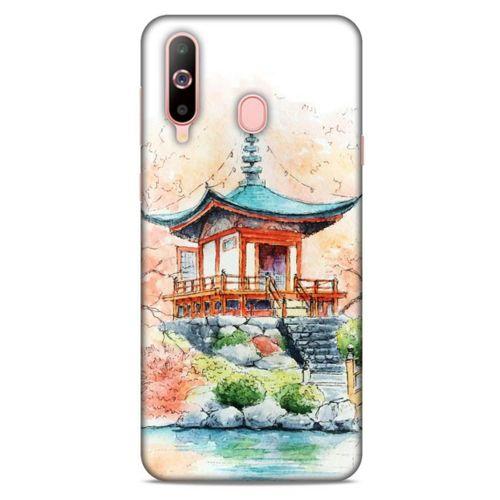 Samsung Galaxy A60 Kılıf Japonya (39) Liquid Crystal Kılıf Japon Evi