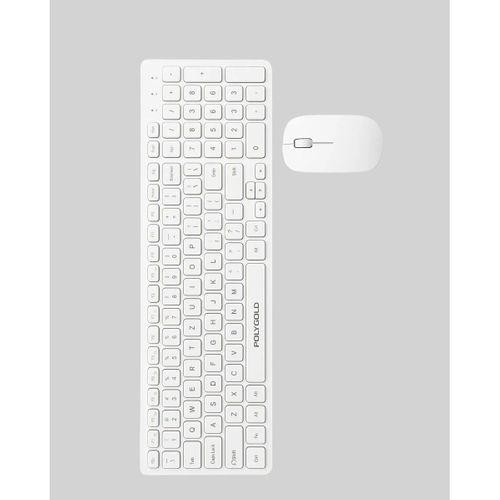 Ofis Ve Ev Kullanımı İçin Kablosuz Klavye Fare Seti - Ergonomik Ve Pratik