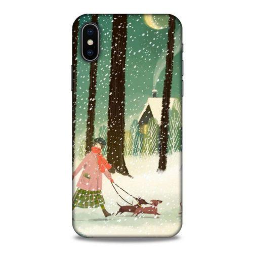 Apple Iphone X Kılıf Snowix (39) Liquid Crystal Kılıf Karışık Renkli