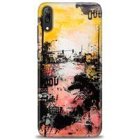 Huawei Y7 Prime 2019 Kılıf HD Baskılı Kılıf - Karışık Baskı + Tam Ekran Koruyucu