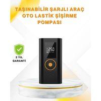 Dijital Göstergeli Taşınabilir Hava Kompresörü Güçlü Şişirme Performansı