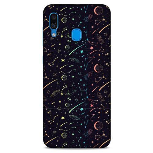 Spacex (49) Tema Ultra Silikon Kılıf Samsung Galaxy A30 Kılıf