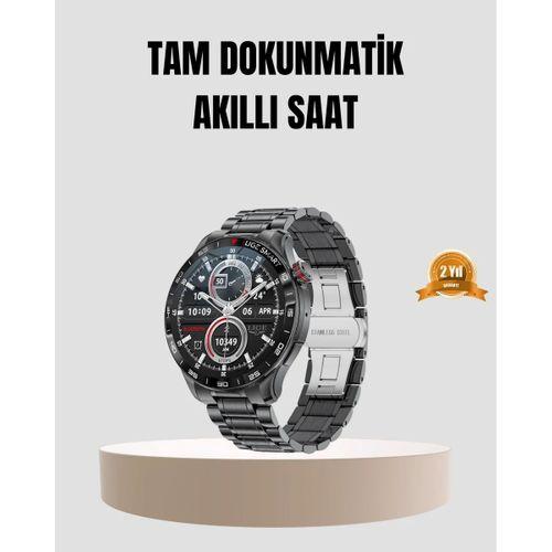 100mah Şarjlı Akıllı Saat – Mesaj Bildirimi, Müzik Kontrolü Ve Ergonomik Tasarım