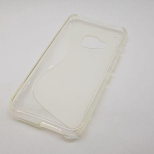 HTC One M9 Şeffaf Desenli Silikon Kılıf HTC43