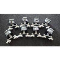 DUŞAKABİN TEKERİ METAL GÖVDE UZUN BACAKLI