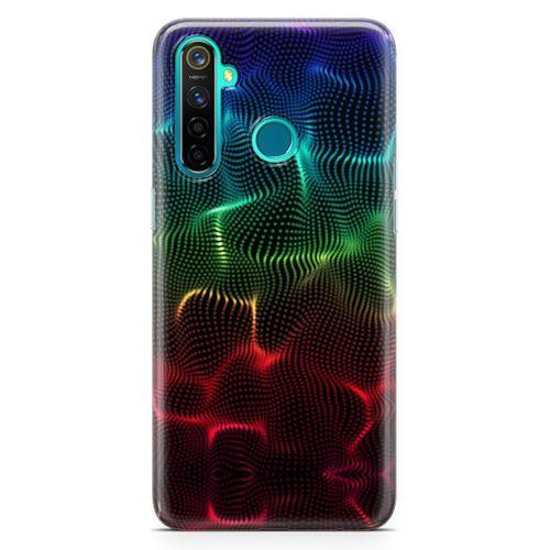 Realme 5 Pro Kılıf Drape Arka Kapak Koruma Desenli Full Koruyucu