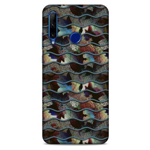 Huawei Honor 20 Lite Kılıf Baskılı Özel Seri Taşlı (34) Slim Armor Kılıf