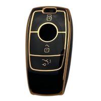 Metalize anahtar kabı Benz E-C serisi uyumlu / SYPD81-3